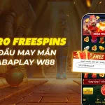 TẶNG 20 VÒNG QUAY MIỄN PHÍ – KHỞI ĐẦU MAY MẮN TẠI SABAPLAY W88