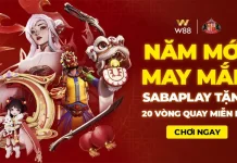 NĂM MỚI MAY MẮN – SABAPLAY TẶNG NGAY 20 VÒNG QUAY MIỄN PHÍ