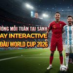 ĐƯỜNG TỚI FIFA WORLD CUP 2026 – NHẬN THƯỞNG TỚI 3,800 VND CÙNG GAMEPLAY INTERACTIVE
