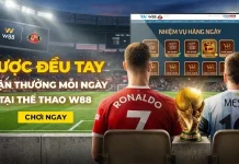CƯỢC ĐỀU TAY NHẬN THƯỞNG MỖI NGÀY TẠI THỂ THAO W88
