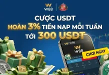 CƯỢC USDT – THƯỞNG THÊM 3% TỔNG TIỀN GỬI MỖI TUẦN ĐẾN 300 USDT