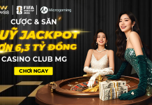 CƯỢC & SĂN QUỸ JACKPOT HƠN 6,3 TỶ ĐỒNG CÙNG CASINO CLUB MG