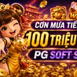 CHIẾN PG SOFT NHẬN NGAY CƠN MƯA TIỀN MẶT HƠN 100 TRIỆU ĐỒNG
