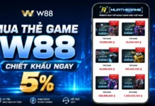 THẺ GAME W88 CHIẾT KHẤU 5% – GIẢI PHÁP NẠP TIỀN AN TOÀN & TIẾT KIỆM BẬC NHẤT