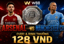 SIÊU CUP ANH: ARSENAL VS MANCHESTER CITY – CƯỢC & RINH THƯỞNG 128 VND