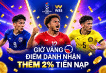 GIỜ VÀNG ĐIỂM DANH – NHẬN THÊM 2% TIỀN NẠP TẠI FIFA ASEAN CUP 2026