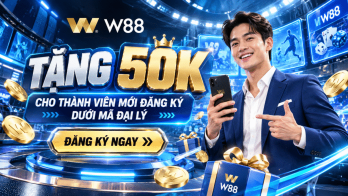 Khuyến Mãi Tặng 50K W88 Neon