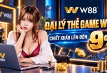 ĐẠI LÝ THẺ GAME W88 – CHIẾT KHẤU LÊN ĐẾN 9%